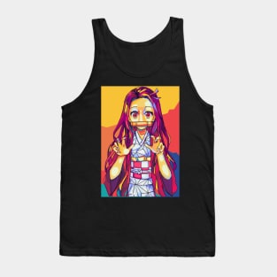 nezuko wpap pop art Tank Top